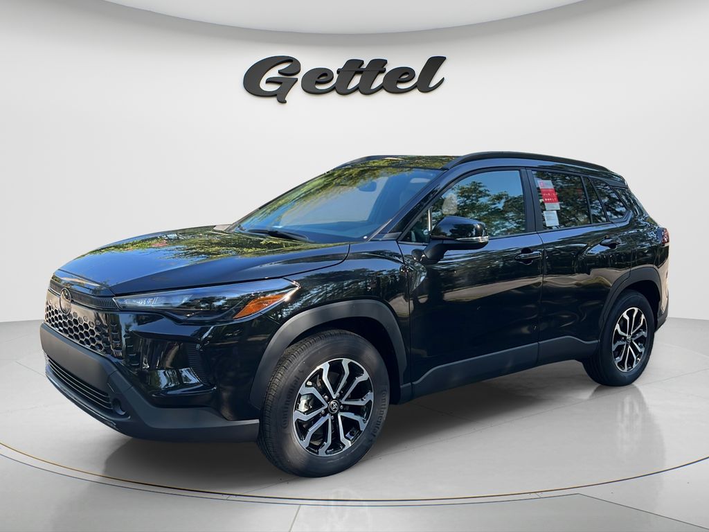 Jet Black 2026 Toyota Corolla Cross Hybrid SE AWD SUV / Crossover All-Wheel Drive Continuously Variable Transmission