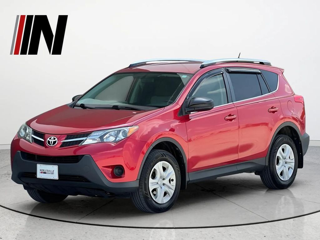 Barcelona Red Metallic 2013 Toyota RAV4 SUV / Crossover All-Wheel Drive 6-Speed Automatic