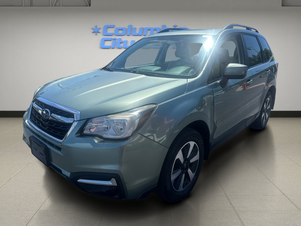 Jasmine Green Metallic 2018 Subaru Forester 2.5i Premium SUV / Crossover All-Wheel Drive Continuously Variable Transmission