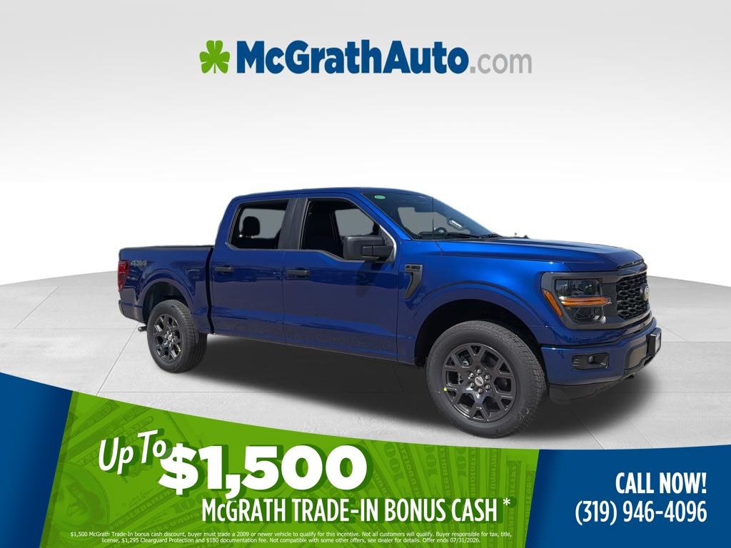 Argon Blue Metallic 2026 Ford F-150 Pickup Truck Four-Wheel Drive Automatic