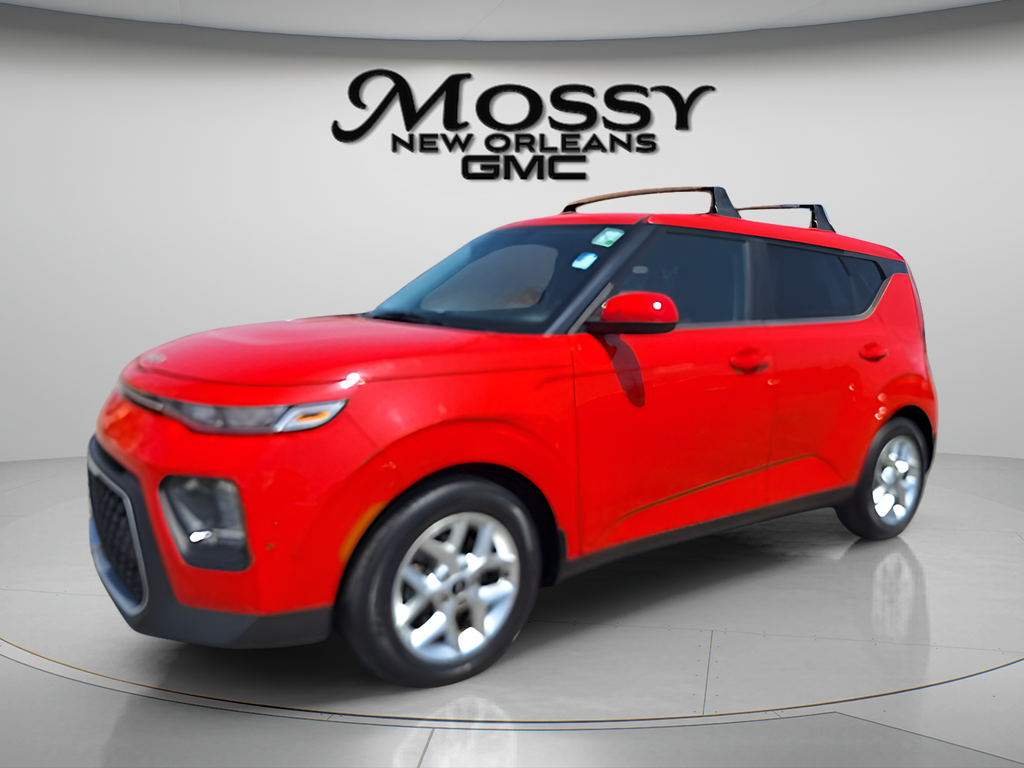 Inferno Red 2022 Kia Soul LX FWD SUV / Crossover Front-Wheel Drive Continuously Variable Transmission