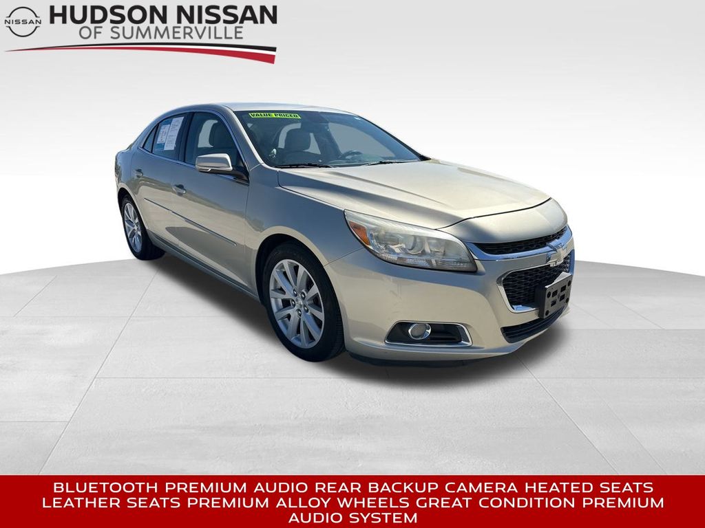 2014 Champagne Silver Metallic Chevrolet Malibu LT FWD Sedan