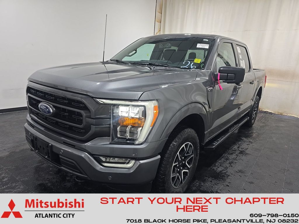 Carbonized Gray Metallic 2023 Ford F-150 Pickup Truck Four-Wheel Drive Automatic