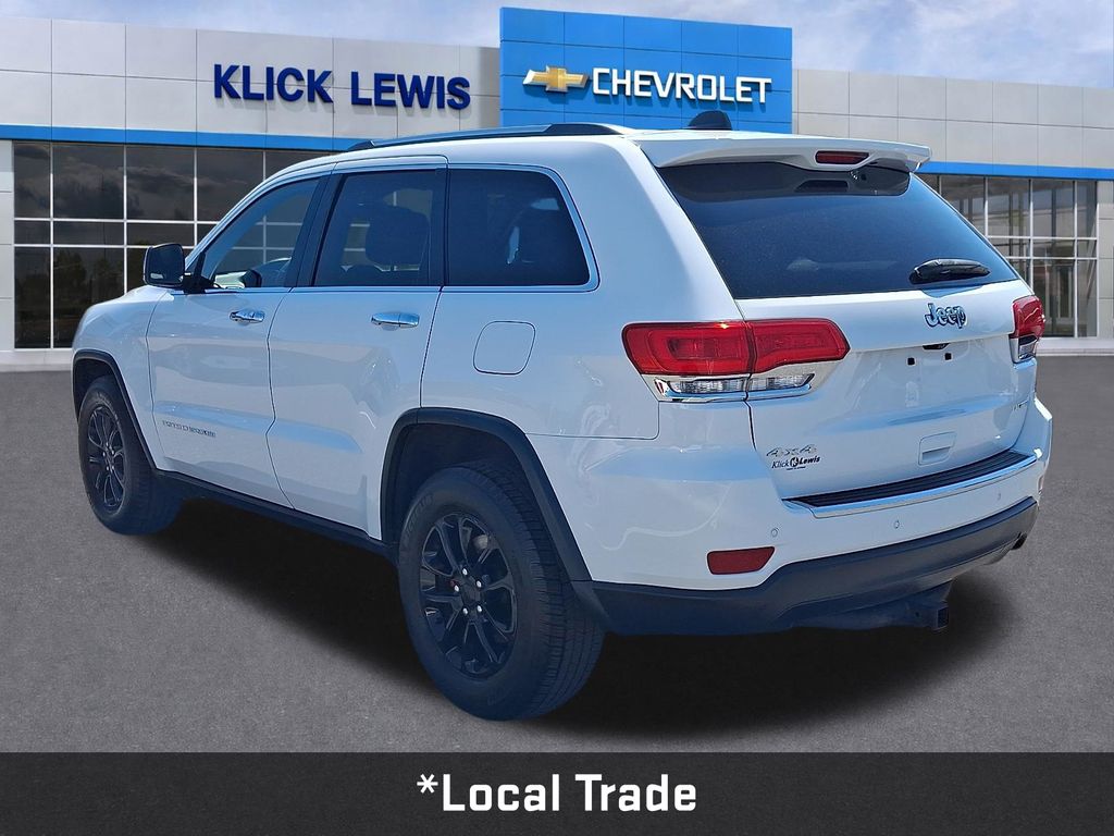 2015 Jeep Grand Cherokee Limited White at Bob Ruth Ford