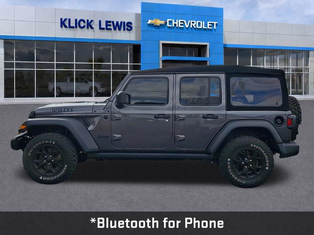 2020 Jeep Wrangler Unlimited Willys Gray at Grove City Ford