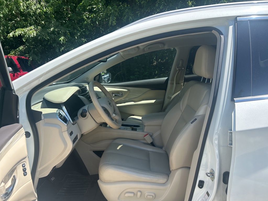 2018 Nissan Murano SL White at John Sisson Motors
