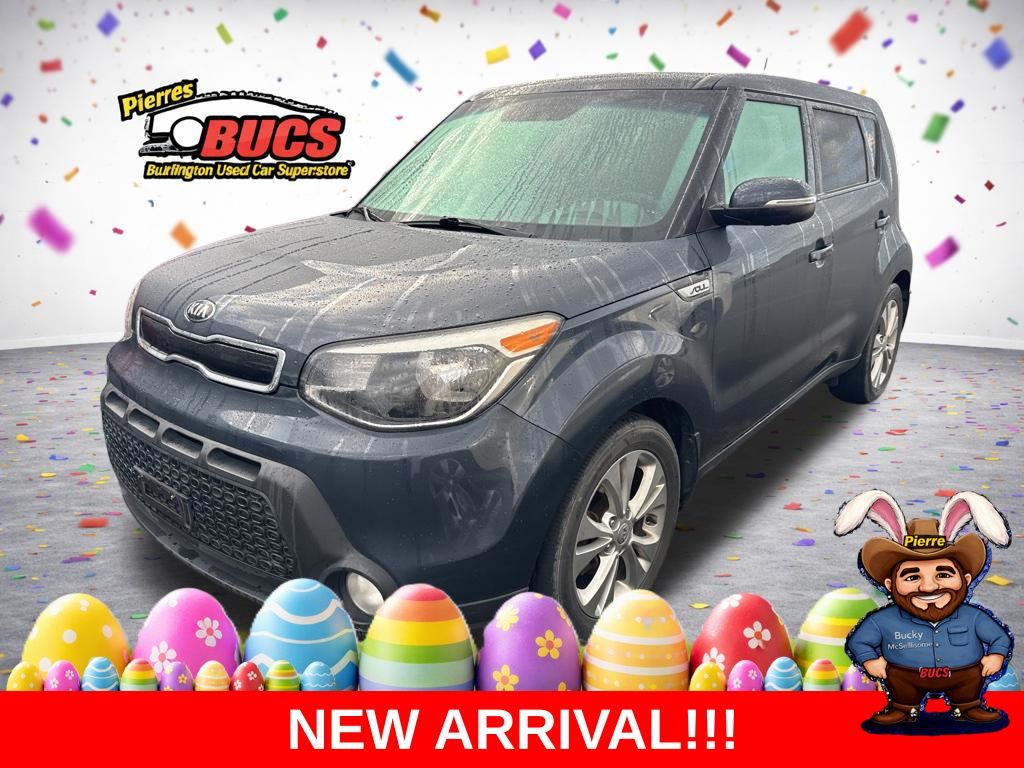Fathom Blue 2014 Kia Soul + Wagon Front-Wheel Drive 6-Speed Automatic
