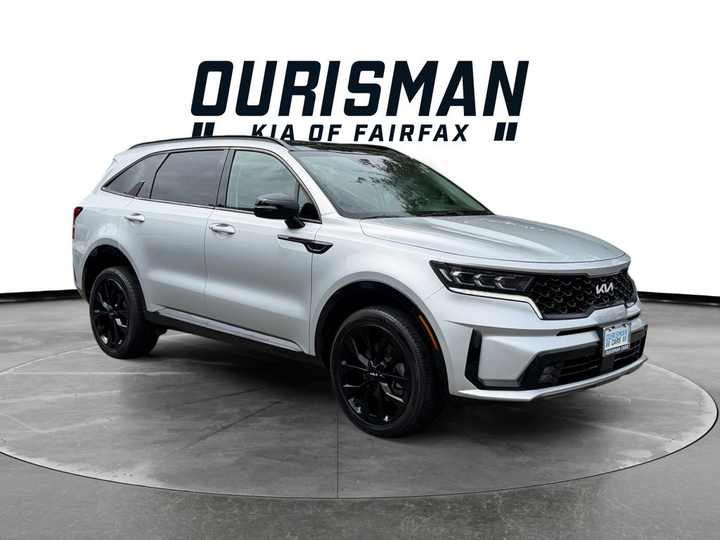 Sparkling Silver 2022 Kia Sorento SUV / Crossover All-Wheel Drive 8-Speed Dual Clutch