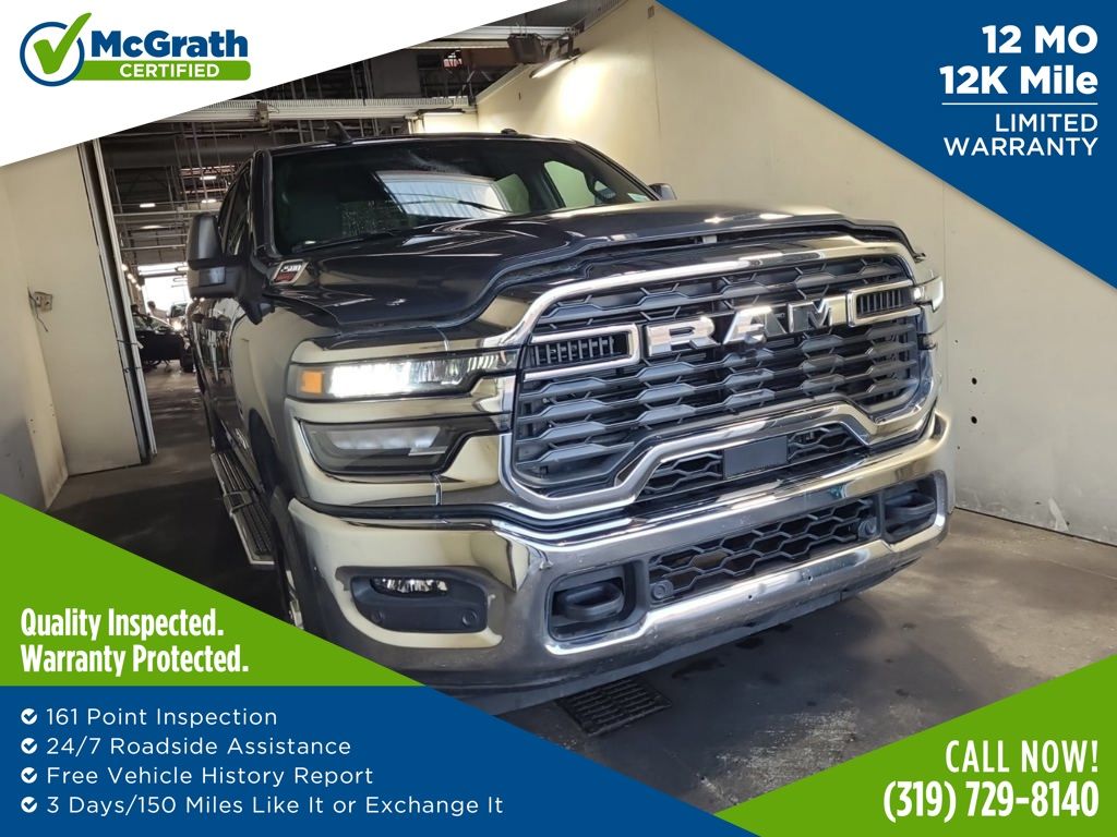 Forged Blue Metallic 2026 RAM 2500 Pickup Truck Four-Wheel Drive 8-Speed Automatic