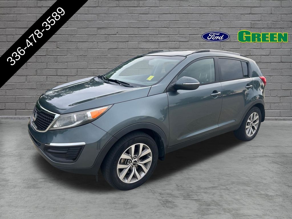 Sage Green 2014 Kia Sportage SUV / Crossover Front-Wheel Drive 6-Speed Automatic