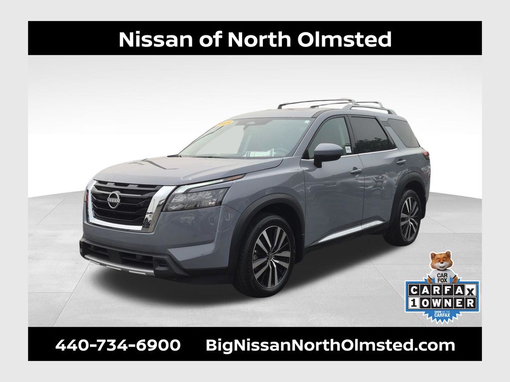 Boulder Gray 2025 Nissan Pathfinder SUV / Crossover All-Wheel Drive 9-Speed Automatic
