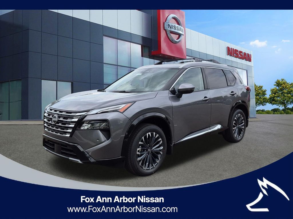 Gray (Gun Metallic) 2026 Nissan Rogue SUV / Crossover All-Wheel Drive Continuously Variable Transmission