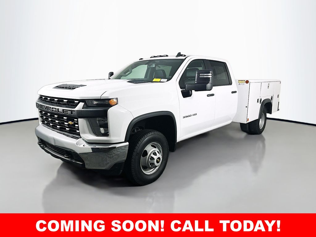 Used 2022 White Chevrolet Work Truck image 3