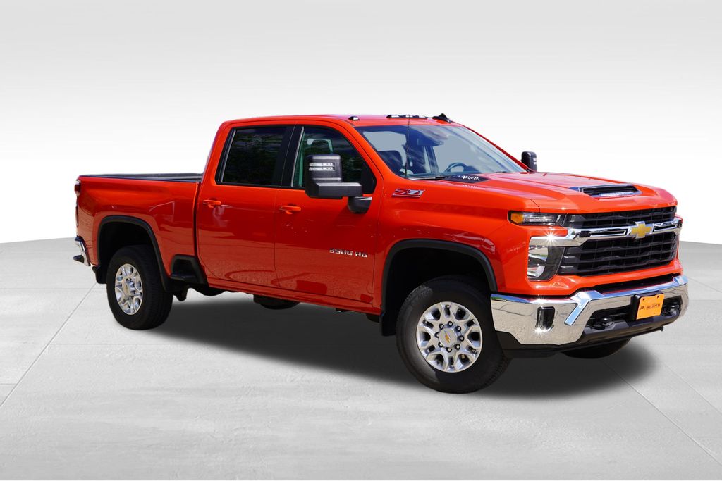 Red Hot 2024 Chevrolet Silverado 3500HD LT Crew Cab 4WD Pickup Truck Four-Wheel Drive Automatic