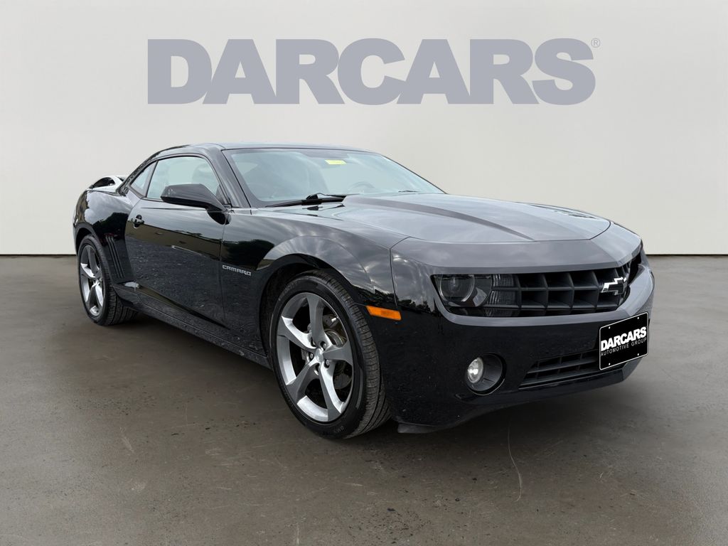 Black 2013 Chevrolet Camaro Coupe Rear-Wheel Drive 6-Speed Automatic
