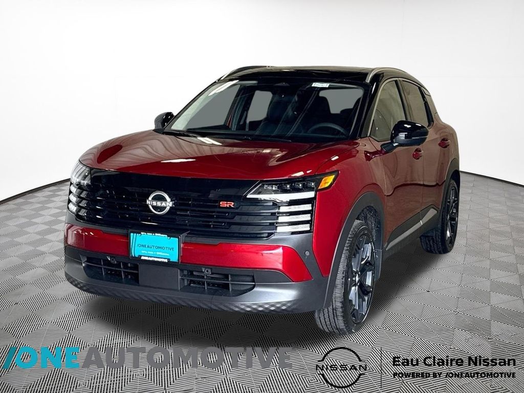 Super Black 2025 Nissan Kicks SR AWD SUV / Crossover All-Wheel Drive Continuously Variable Transmission