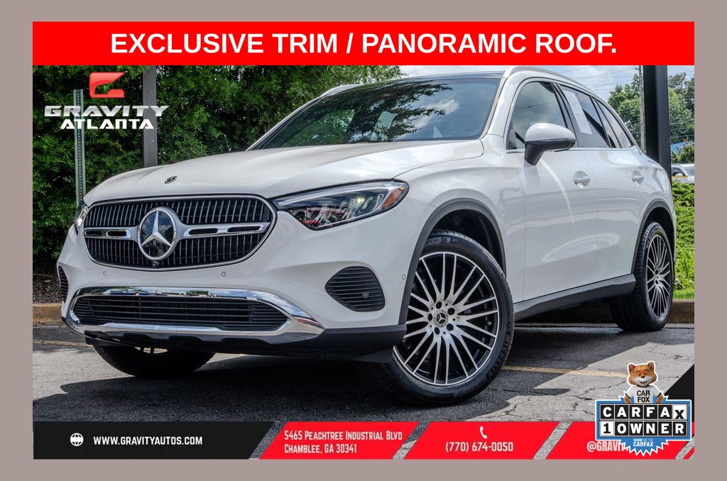 Polar White 2026 Mercedes-Benz GLC SUV / Crossover Rear-Wheel Drive 9-Speed Automatic