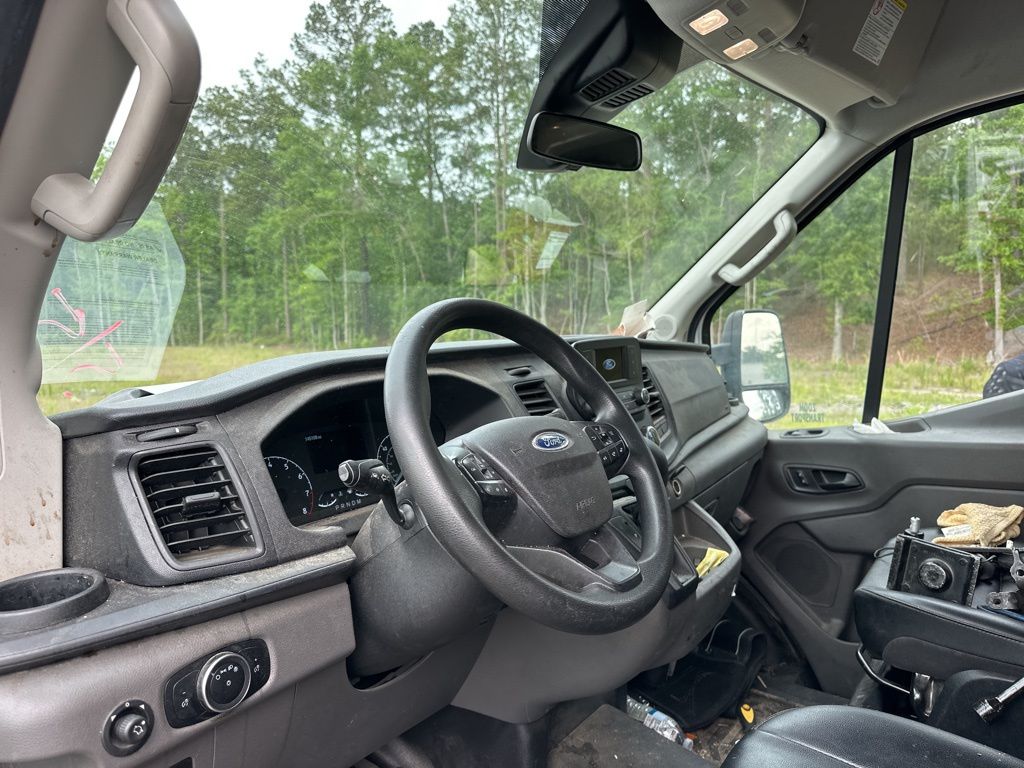 2021 Oxford White Ford Transit Cargo Van Base RWD Van