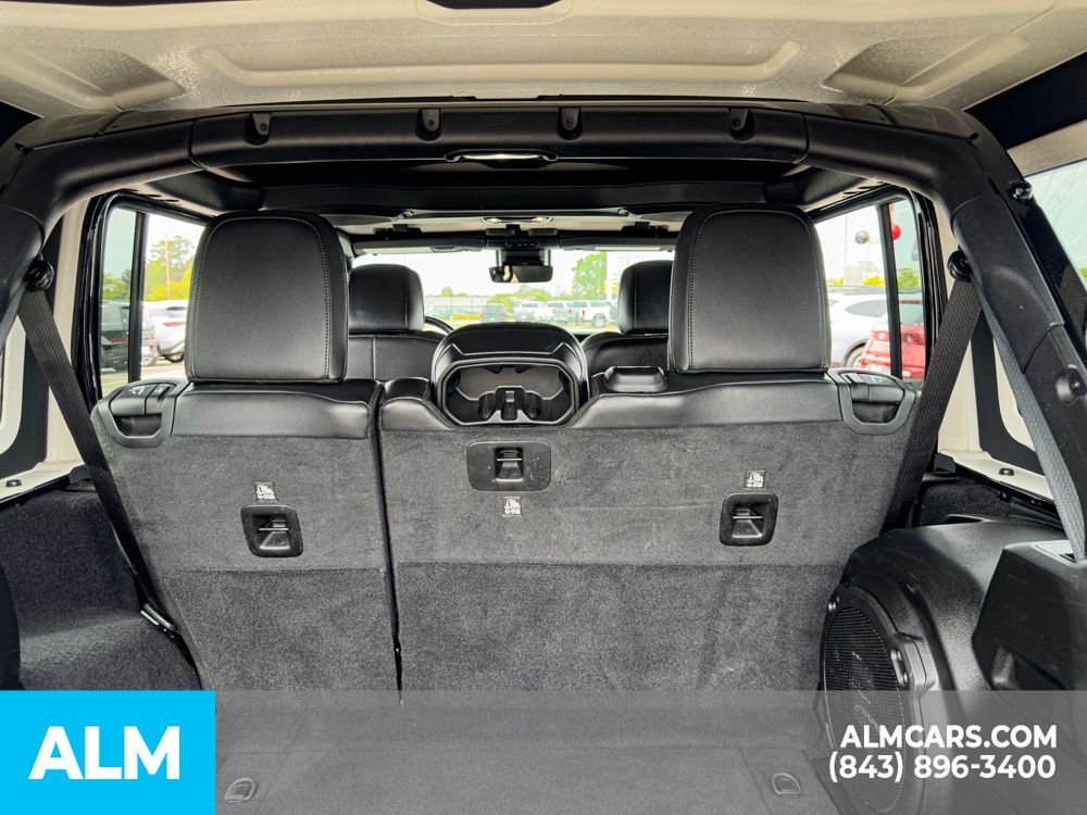 Used 2022 Black Clearcoat Jeep Unlimited Sahara High Altitude image 23