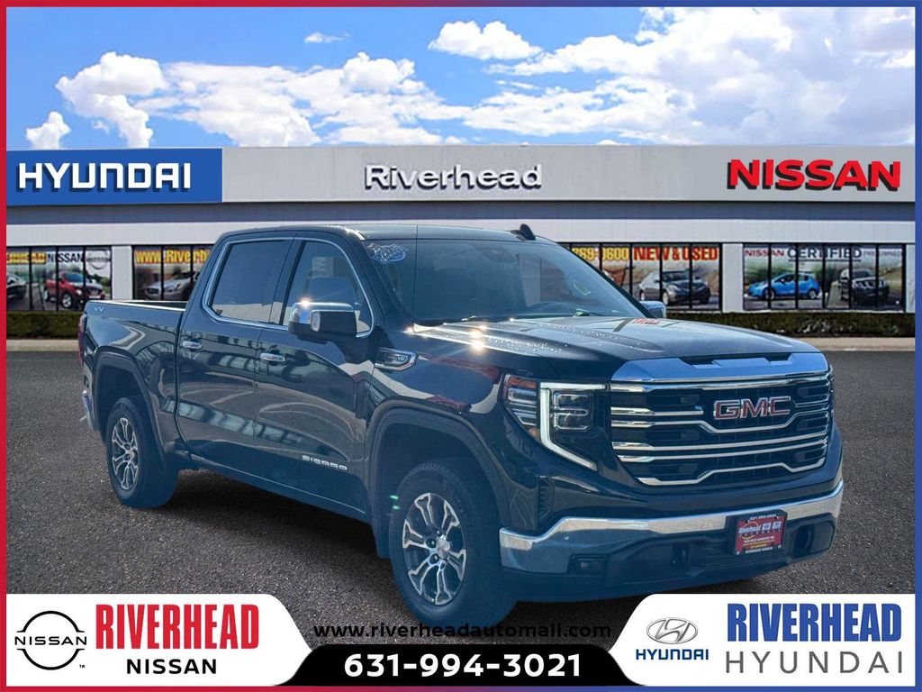 Onyx Black 2025 GMC Sierra 1500 Pickup Truck Four-Wheel Drive Automatic