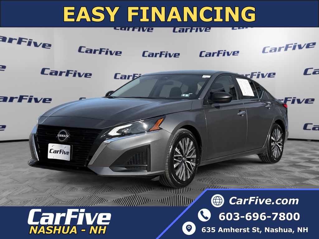 Gray (Gun Metallic) 2024 Nissan Altima 2.5 SV FWD Sedan Front-Wheel Drive Continuously Variable Transmission