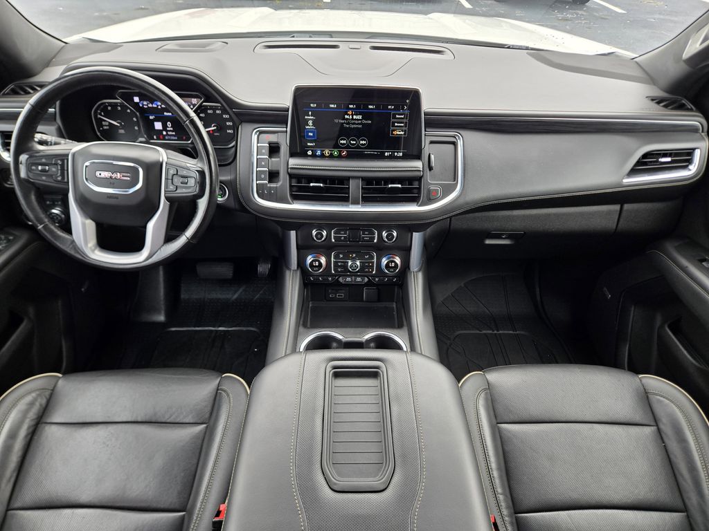 2021 GMC Yukon XL SLT White at Bayway Cadillac of The Woodlands