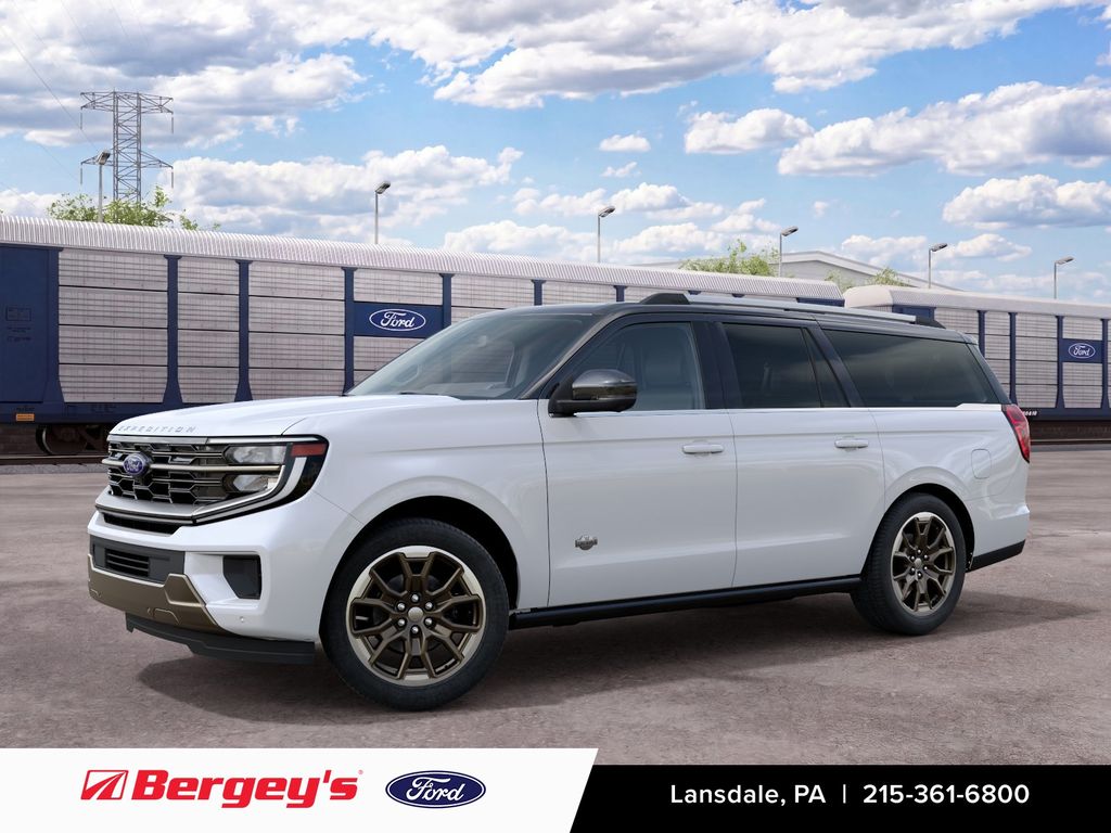 Star White Metallic Tri-Coat 2027 Ford Expedition SUV / Crossover Four-Wheel Drive Automatic