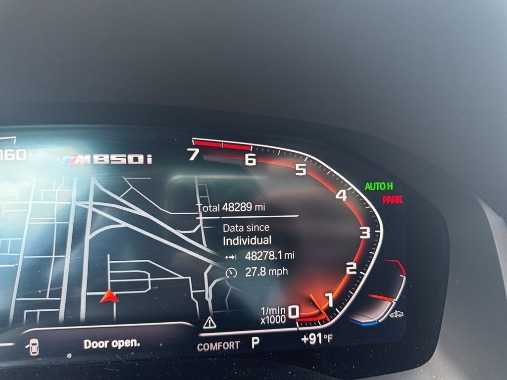 Carbon Black Metallic 2022 BMW 8 Series M850i xDrive Coupe AWD Coupe All-Wheel Drive 8-Speed Automatic