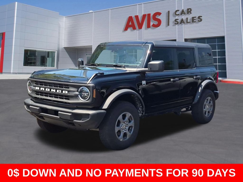 Black 2025 Ford Bronco Big Bend 4-Door 4WD SUV / Crossover Four-Wheel Drive Automatic