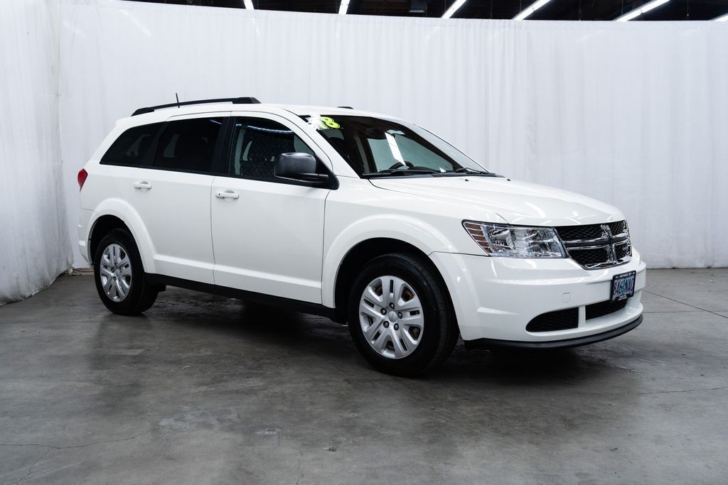 Vice White 2018 Dodge Journey SUV / Crossover All-Wheel Drive 6-Speed Automatic