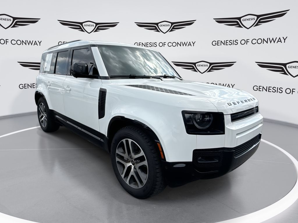 Fuji White 2024 Land Rover Defender 110 P400 X-Dynamic SE AWD SUV / Crossover All-Wheel Drive 8-Speed Automatic