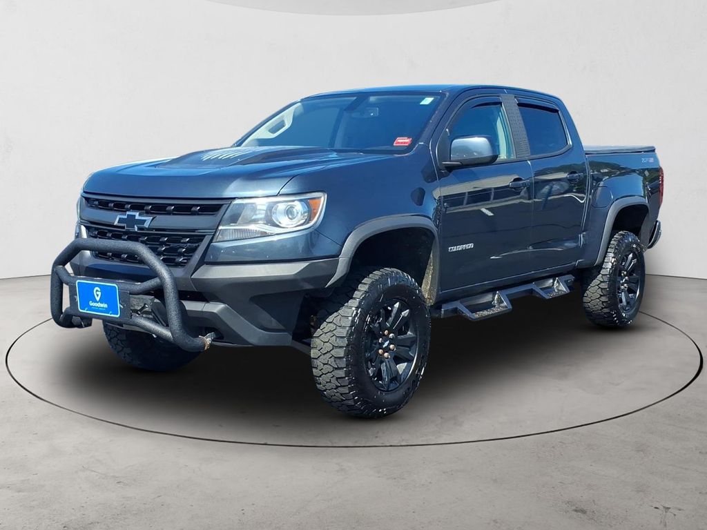 Shadow Gray Metallic 2019 Chevrolet Colorado Pickup Truck Four-Wheel Drive 8-Speed Automatic