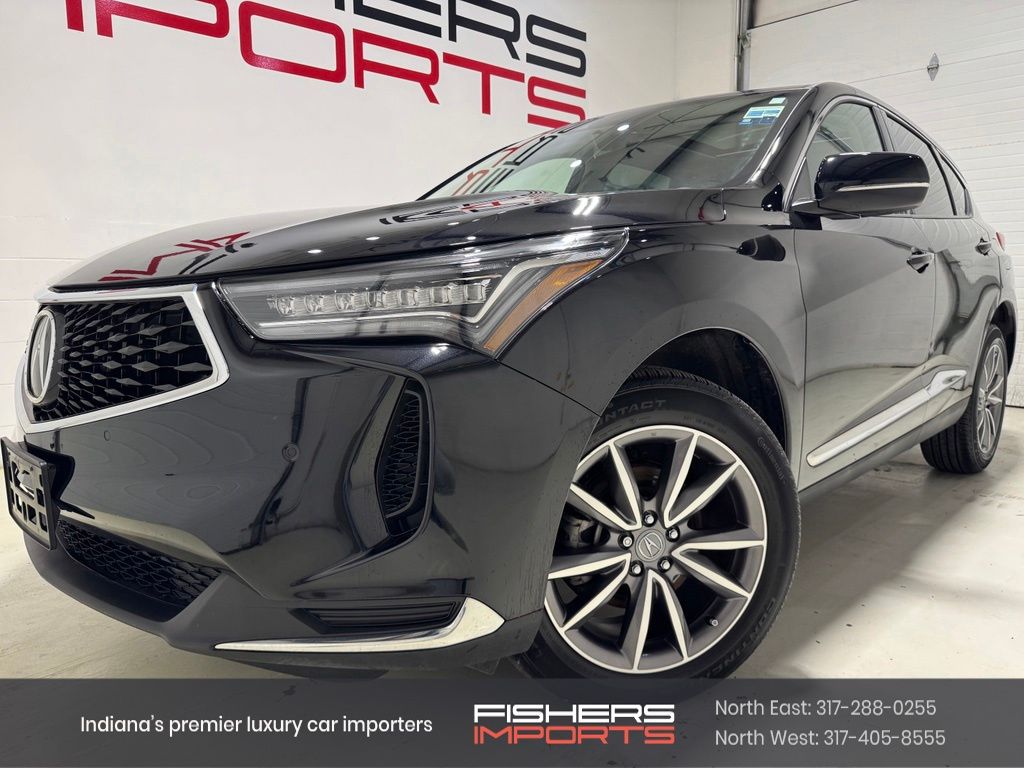 Black 2024 Acura RDX SH-AWD with Technology Package SUV / Crossover All-Wheel Drive Automatic