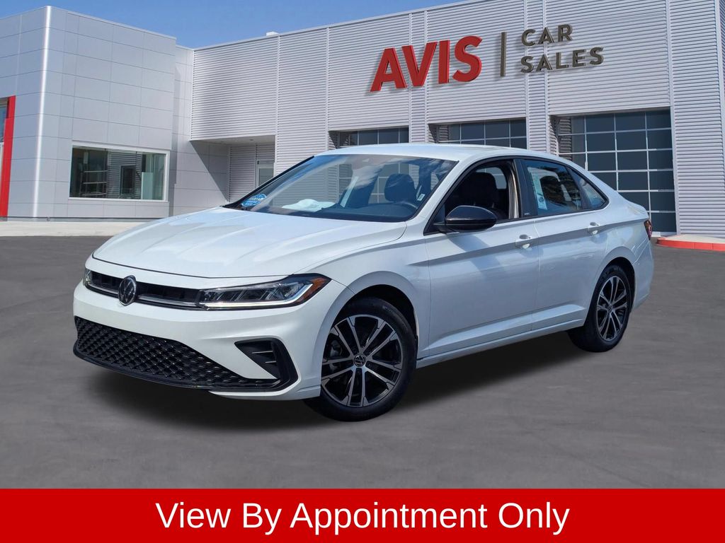 White 2025 Volkswagen Jetta Sedan Front-Wheel Drive 8-Speed Automatic