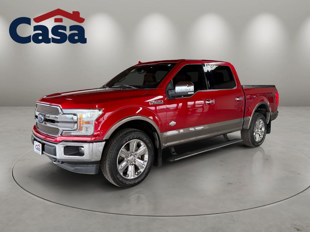Race Red 2020 Ford F-150 Pickup Truck Four-Wheel Drive Automatic