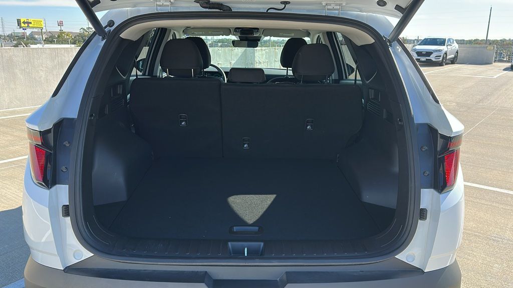 2025 Hyundai Tucson Hybrid Blue White at Baytown Hyundai