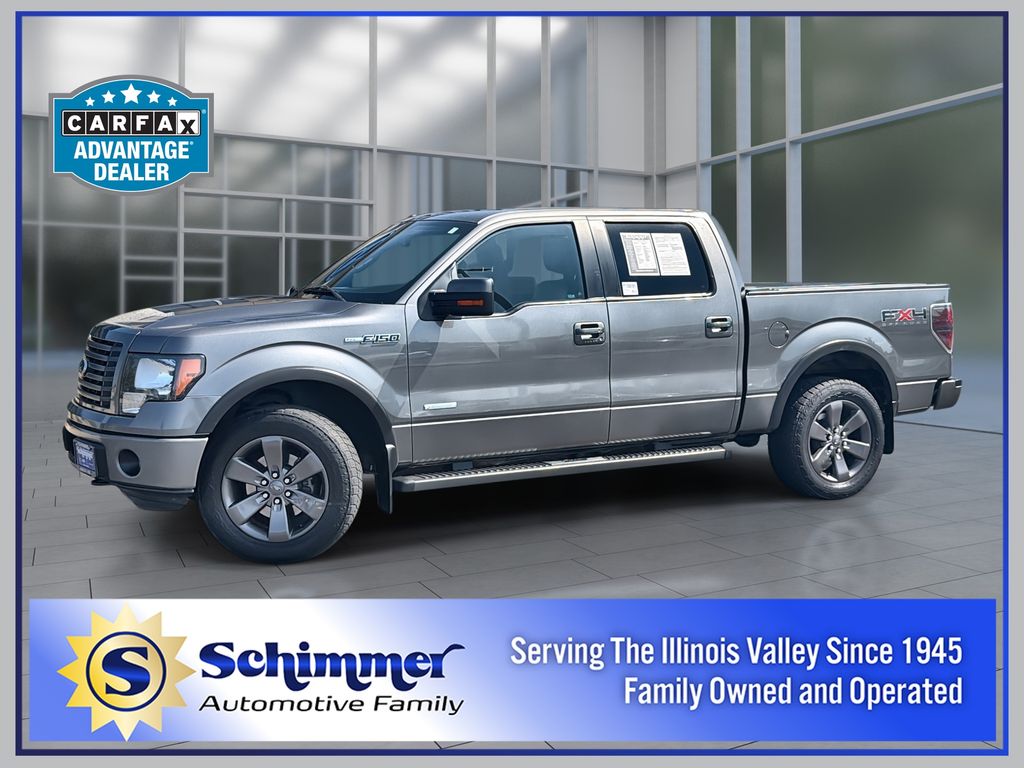 Sterling Gray Metallic 2011 Ford F-150 Pickup Truck Four-Wheel Drive 6-Speed Automatic