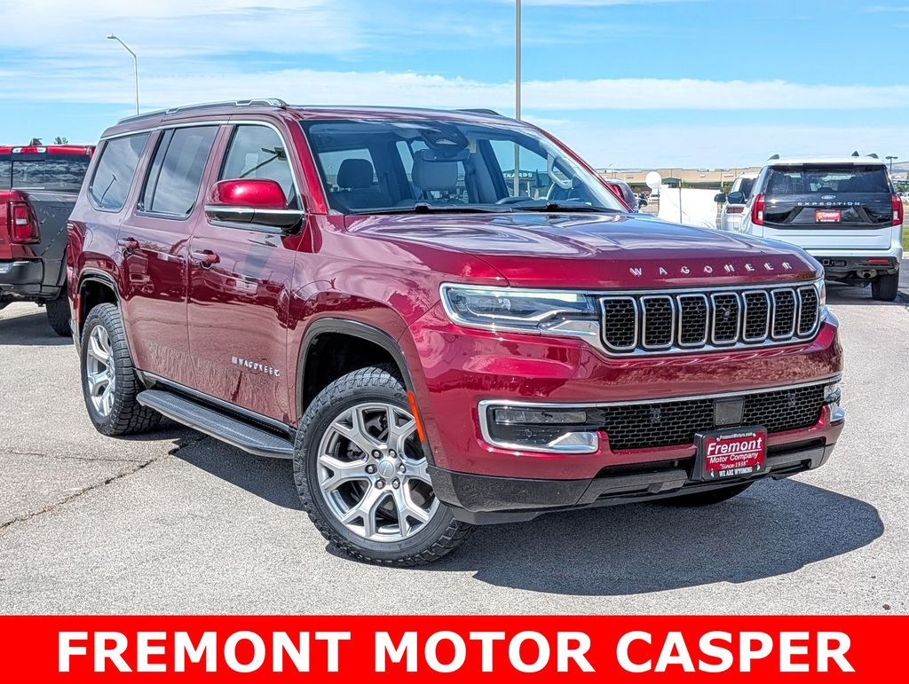 Velvet Red Pearlcoat 2022 Jeep Wagoneer SUV / Crossover Four-Wheel Drive 8-Speed Automatic
