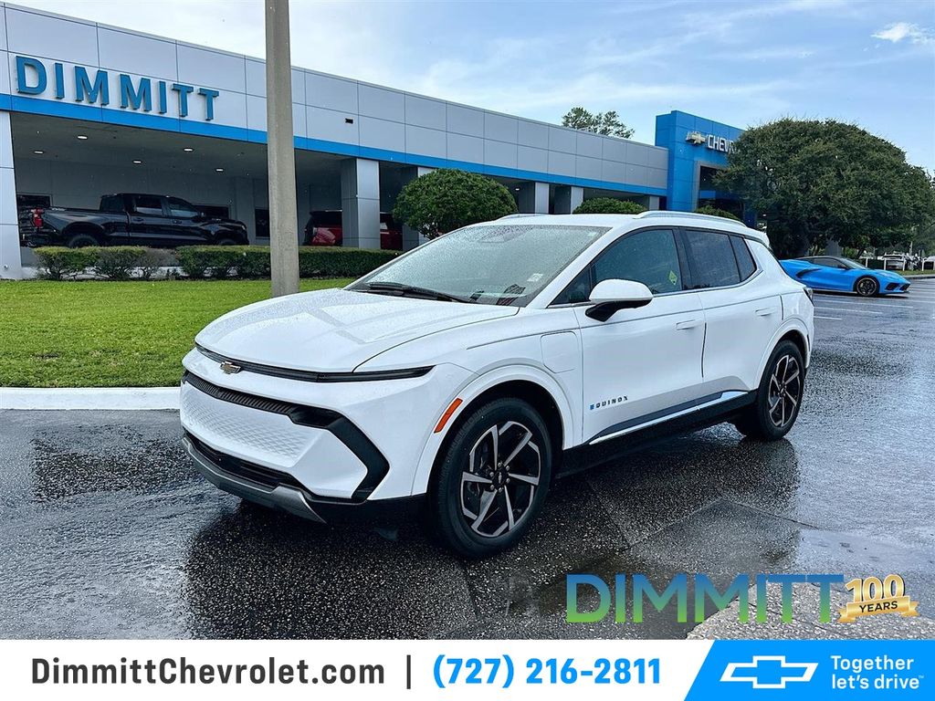 Summit White 2025 Chevrolet Equinox EV SUV / Crossover Front-Wheel Drive 1-Speed Automatic
