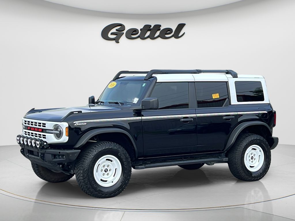 Shadow Black 2024 Ford Bronco SUV / Crossover Four-Wheel Drive Automatic