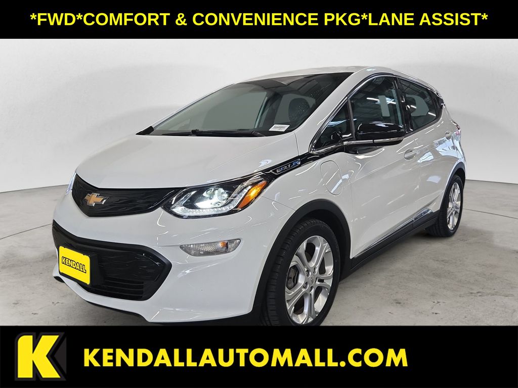 Summit White 2020 Chevrolet Bolt EV Wagon Front-Wheel Drive 1-Speed Automatic
