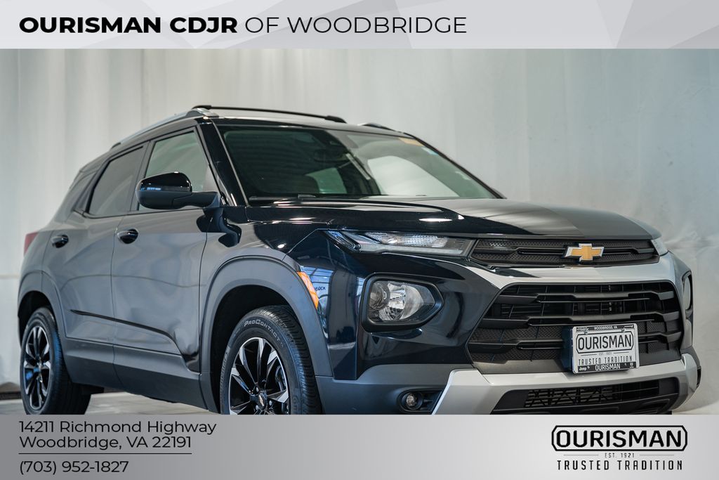 Midnight Blue Metallic 2021 Chevrolet Trailblazer LT FWD SUV / Crossover Front-Wheel Drive Continuously Variable Transmission