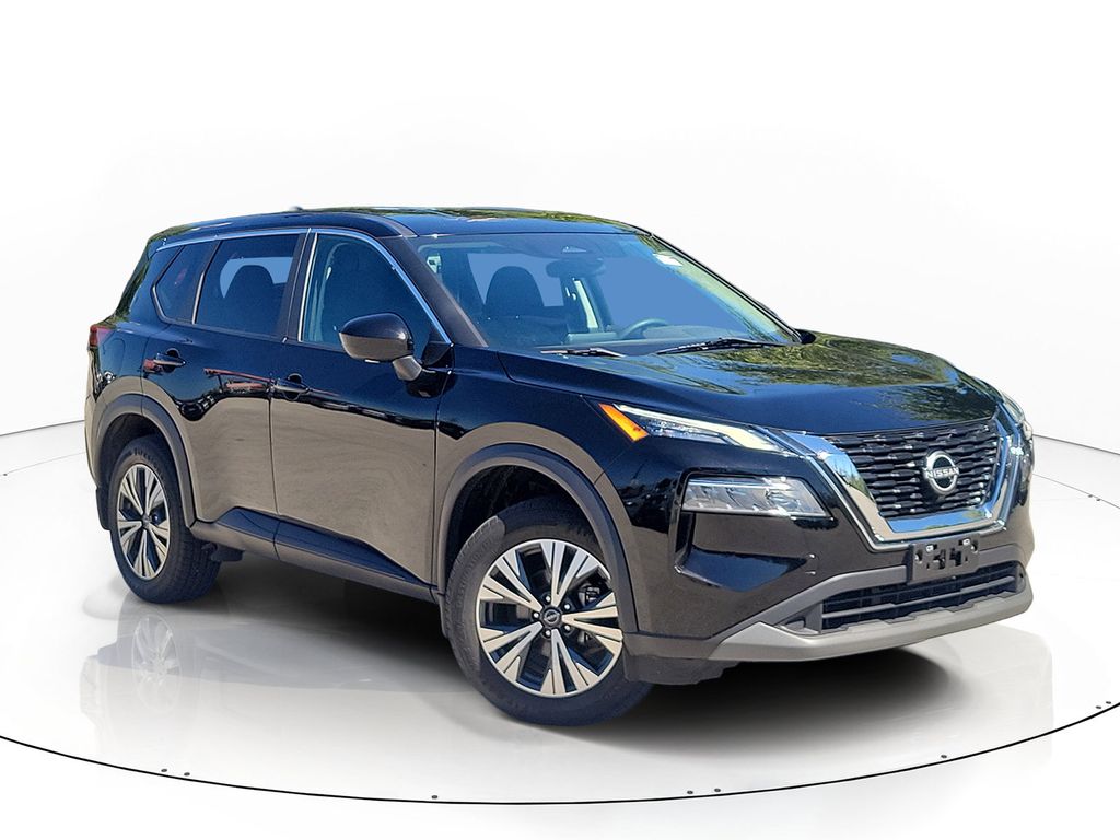 Super Black 2023 Nissan Rogue SUV / Crossover All-Wheel Drive Continuously Variable Transmission