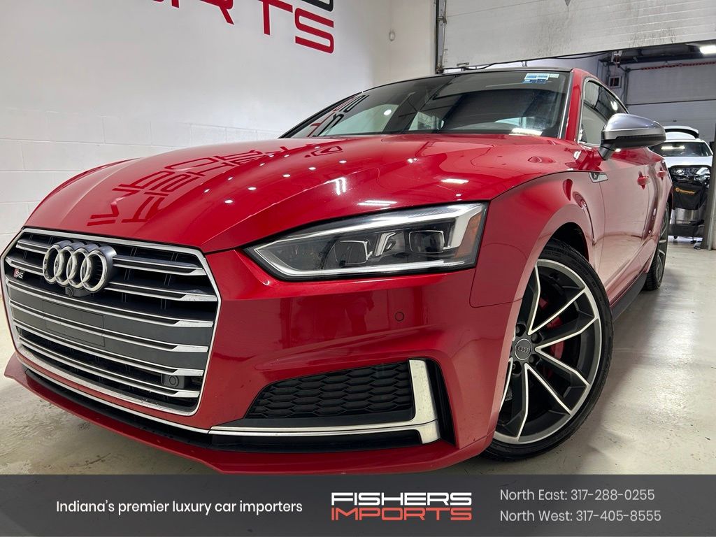 Red 2019 Audi S5 Sportback Sedan All-Wheel Drive 8-Speed Automatic