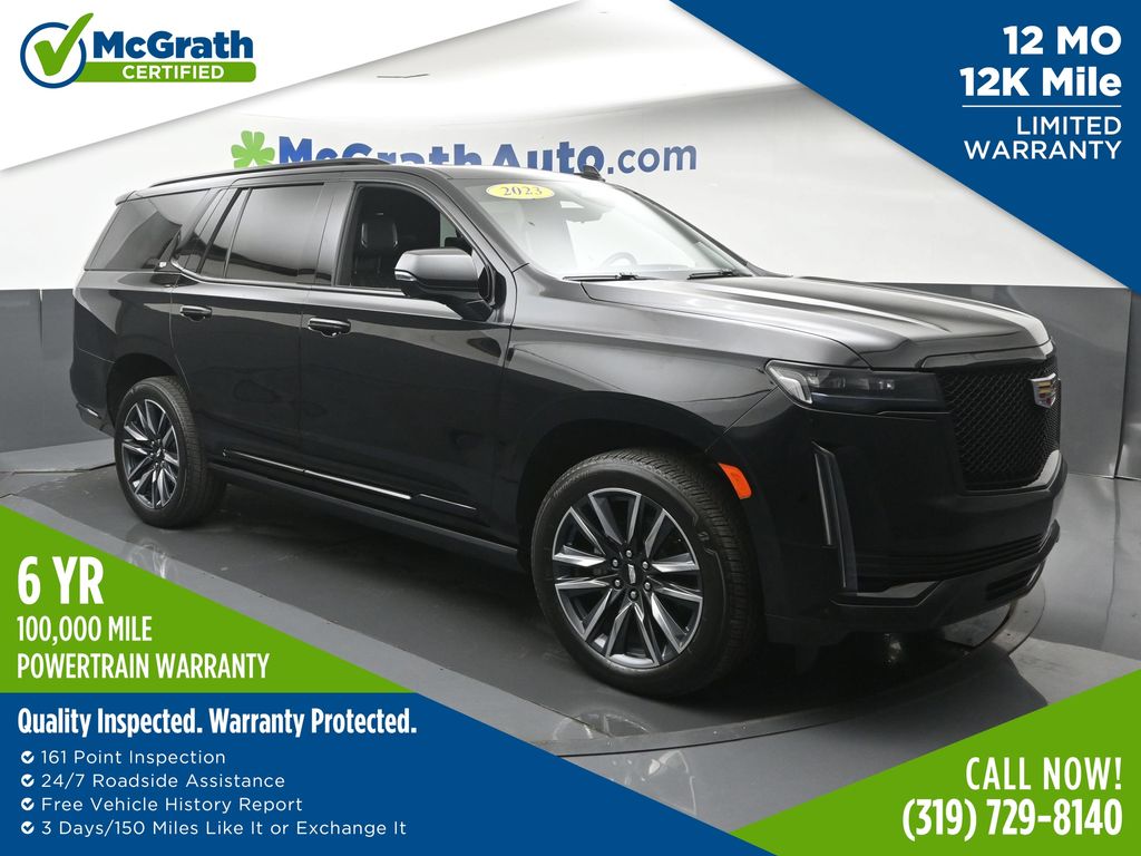 Black 2023 Cadillac Escalade SUV / Crossover Four-Wheel Drive Automatic