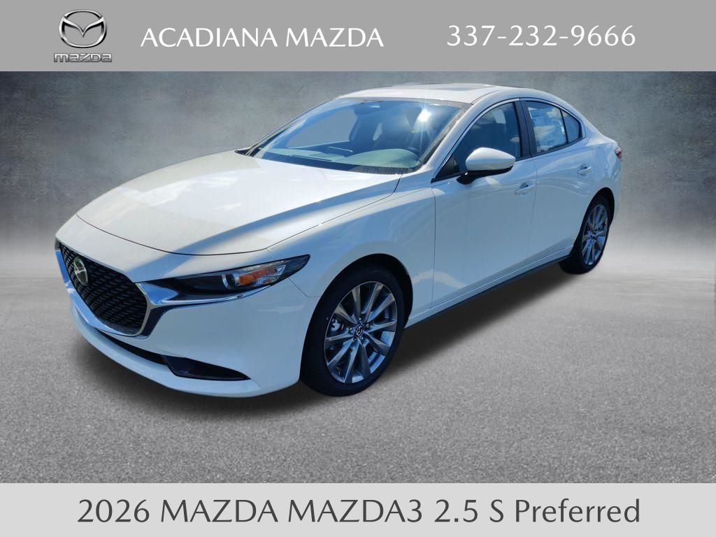 2026 Mazda MAZDA3 2.5 S Preferred Sedan FWD