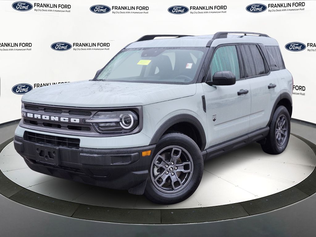 Cactus Gray 2024 Ford Bronco Sport Big Bend AWD SUV / Crossover All-Wheel Drive 8-Speed Automatic