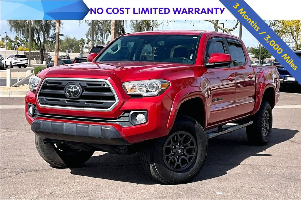 Barcelona Red Metallic 2018 Toyota Tacoma Pickup Truck 6-Speed Automatic