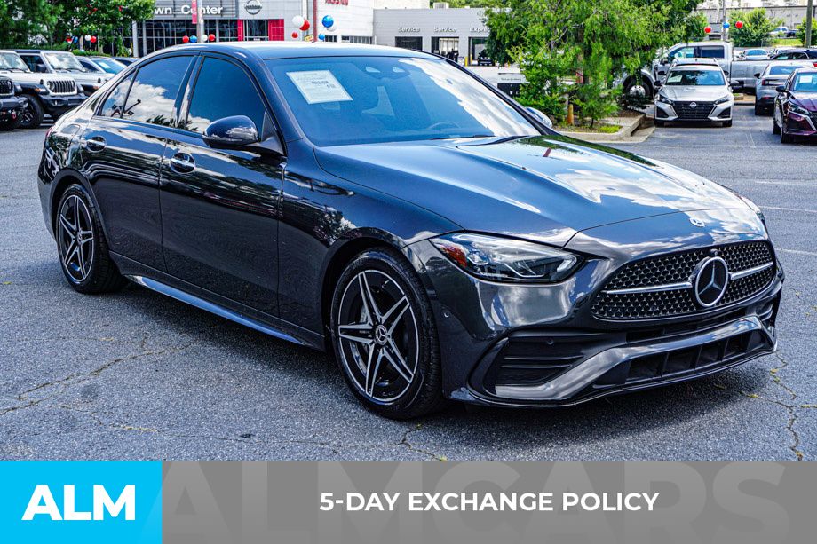 Used 2023 Gray Mercedes-Benz C 300 image 3