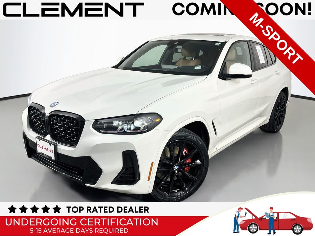 Alpine White 2022 BMW X4 SUV / Crossover All-Wheel Drive 8-Speed Automatic